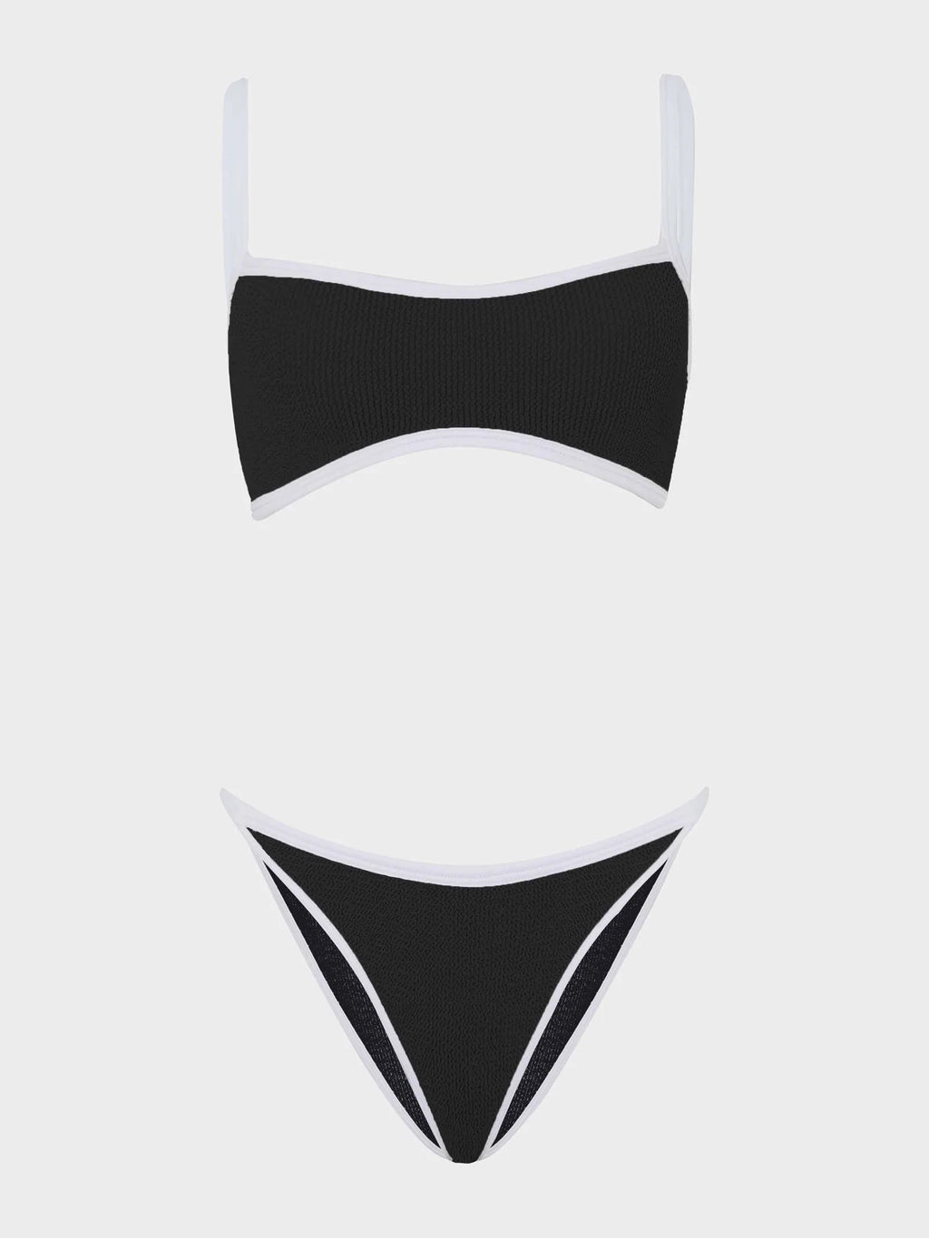 Hunza G Tyler Bikini Black/White