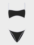 Hunza G Tyler Bikini Black/White