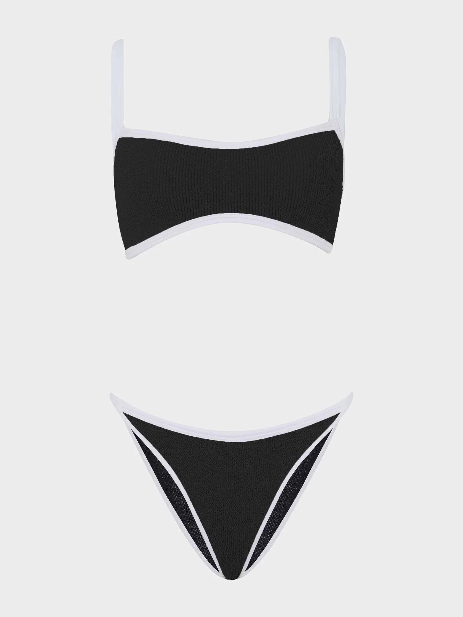 Hunza G Tyler Bikini Black/White