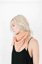 Fine Organic Cotton Neckscarf - Wrap Dye