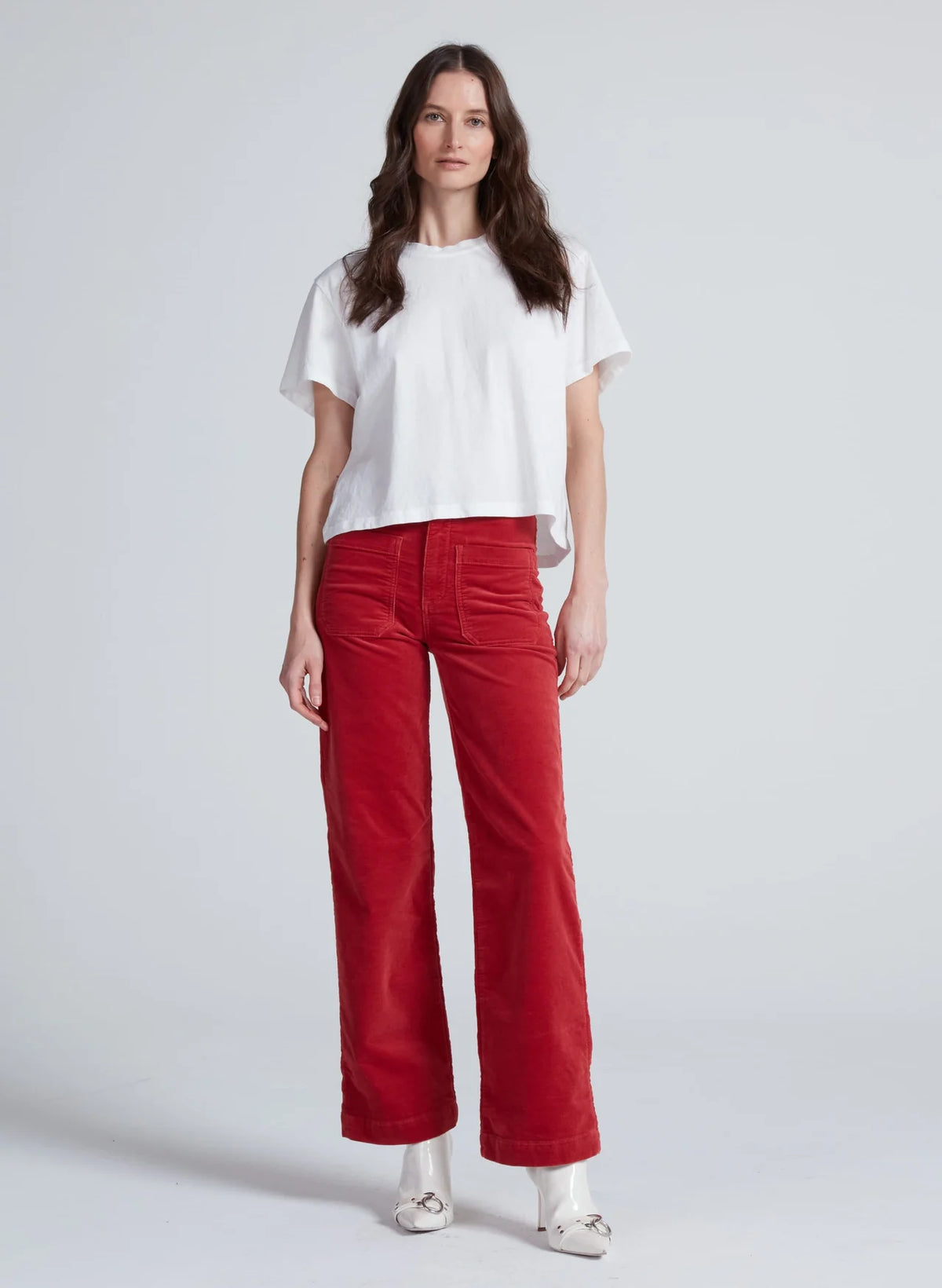 ASKKNY Sailor Pant Corduroy Vintage Red