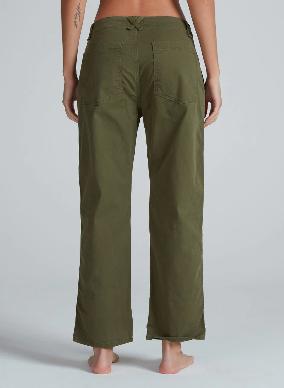 ASKK NY Tomboy Pant Green Safari