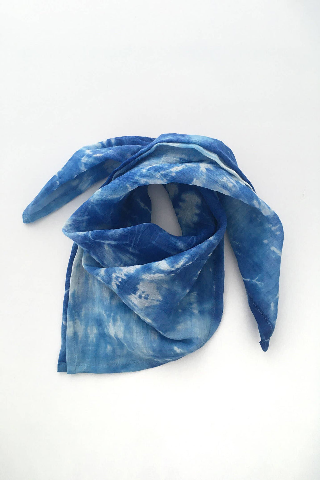 Fine Organic Cotton Neckscarf - Wrap Dye