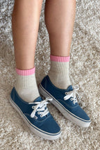 Le Bon Shoppe Color Block Girlfriend Socks