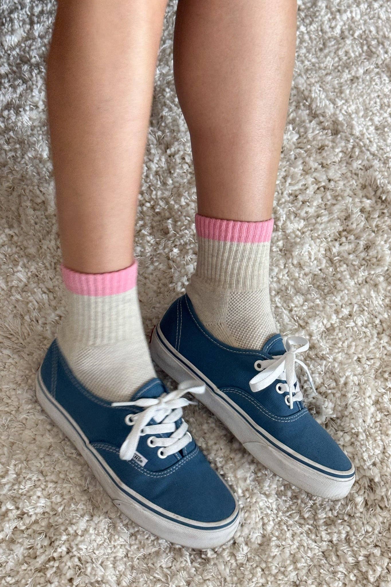Le Bon Shoppe Color Block Girlfriend Socks