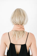 Fine Organic Cotton Neckscarf - Wrap Dye