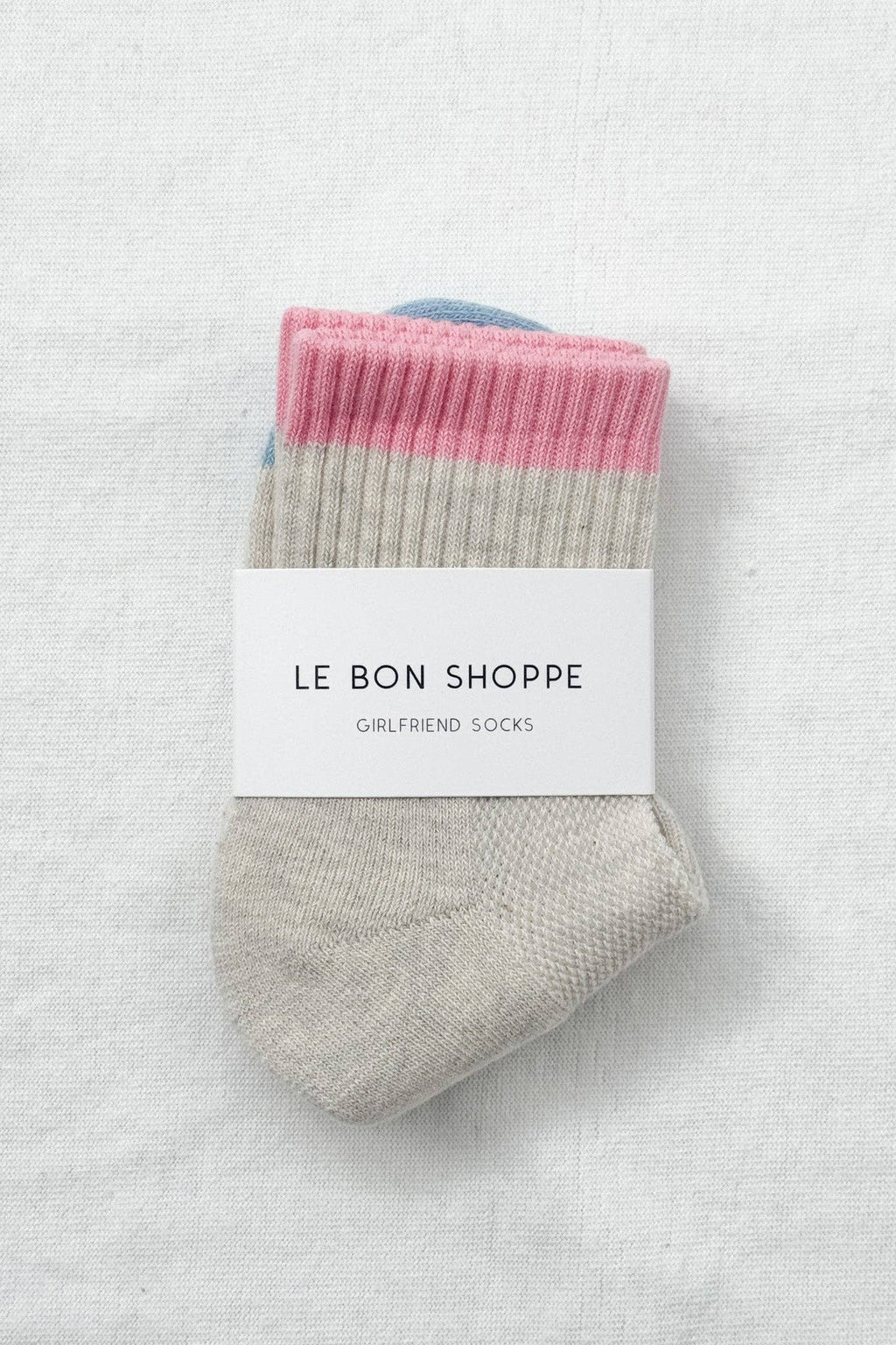 Le Bon Shoppe Color Block Girlfriend Socks