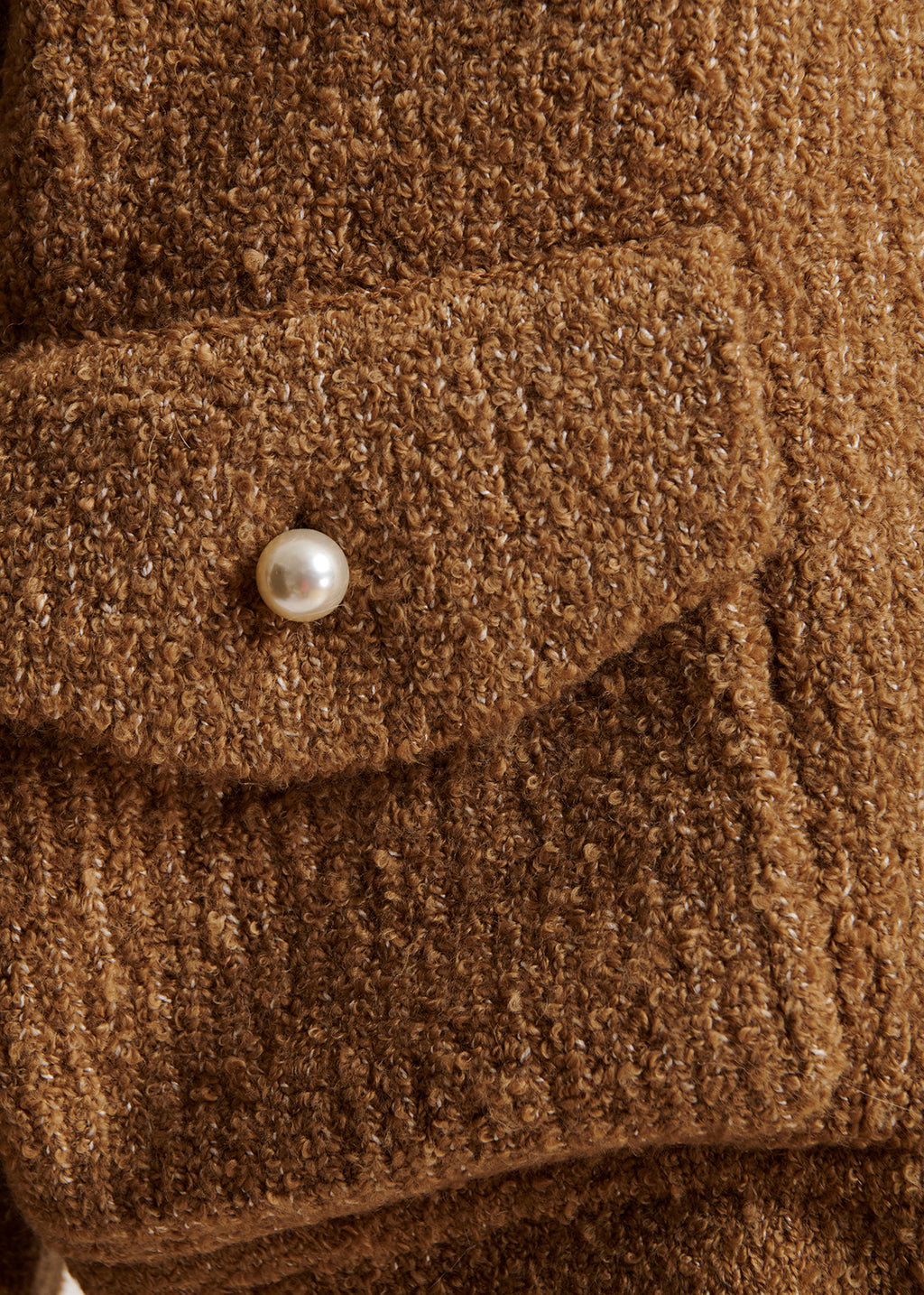 KANADA KNITTED JACKET WITH FUR