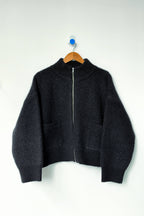 Le Bon Shoppe Alpaca Zip Front Jacket