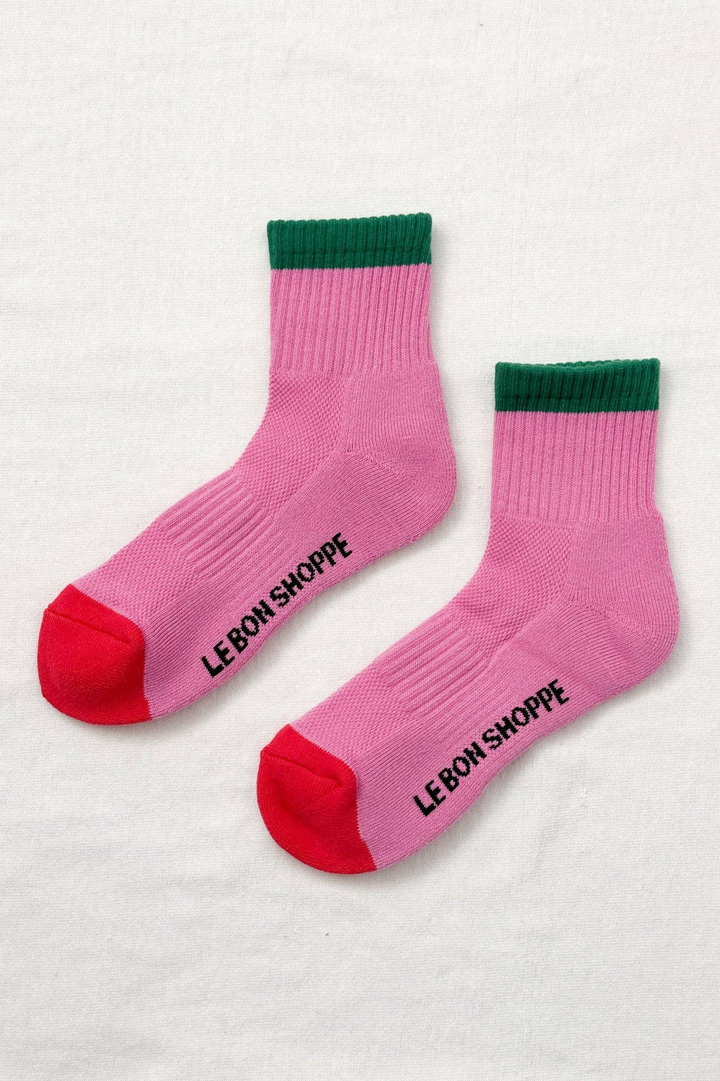 Le Bon Shoppe Color Block Girlfriend Socks