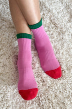 Le Bon Shoppe Color Block Girlfriend Socks