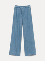 cavalry denim loose elasticated pants