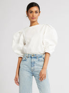 Mille Lila Top White