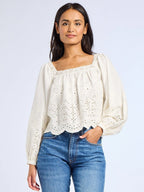 Mille Maureen Top White