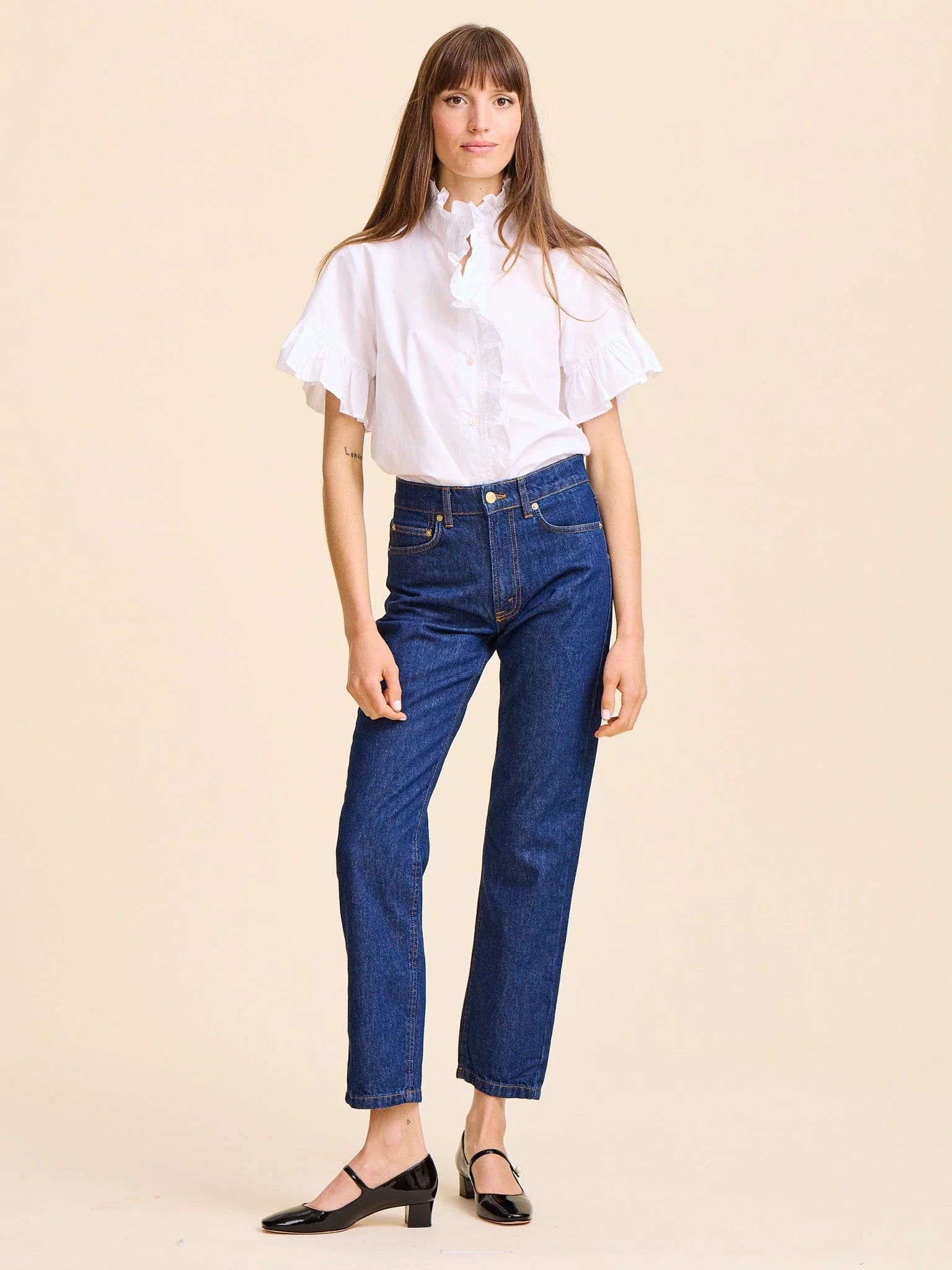 Mille Vanessa Top White