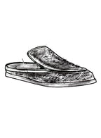 ponyskin sabot loafer