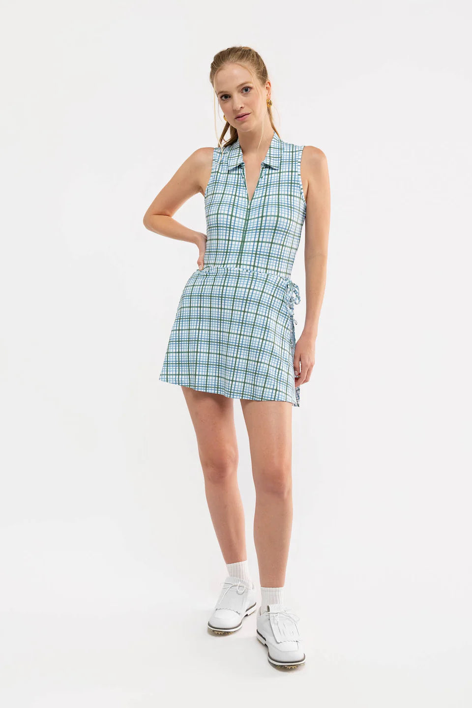 Smith & Quinn The Easton Dress Meadow Plaid