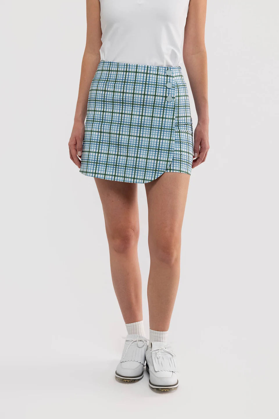 Smith & Quinn The Lainie Skort Meadow Plaid