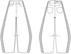 KASHBA PATCHWORK JEANS