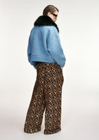 KANADA KNITTED JACKET WITH FUR